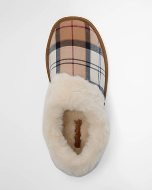 Eloise tartan bootie in hessian tartan