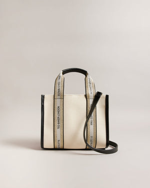Georjea branded webbing small tote