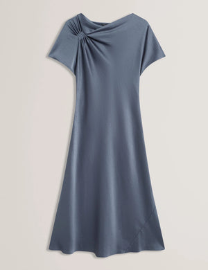 ted baker dress grey Ted Baker Dress. Silver/Grey with gorgeous bird