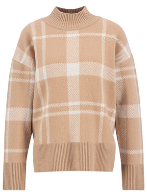 Harriet knitted jumper in pale camel