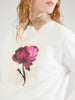 Tonnie floral patch detail sweatshirt