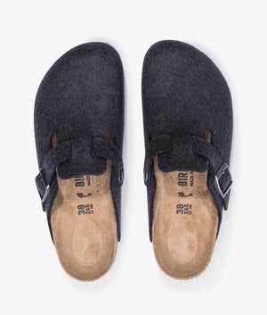 Boston clog in anthracite
