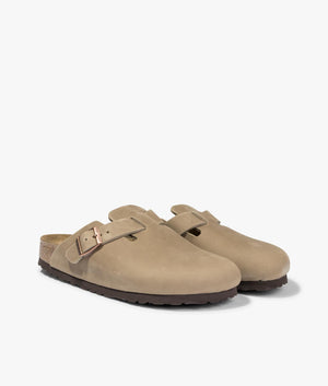 Boston clog in Tabacco brown