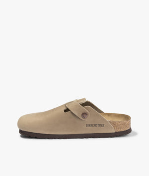 Boston clog in Tabacco brown