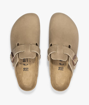 Boston clog in Tabacco brown