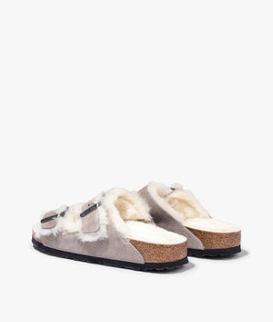 Arizona shearling in stone