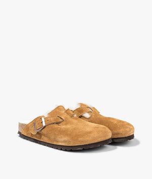 Boston shearling suede in mink