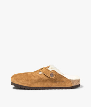 Boston shearling suede in mink
