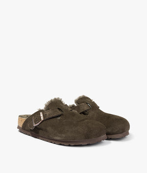 Boston shearling suede in mocca