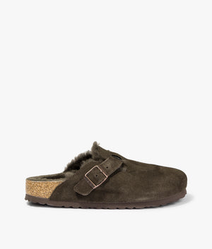 Boston shearling suede in mocca