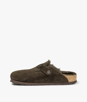 Boston shearling suede in mocca