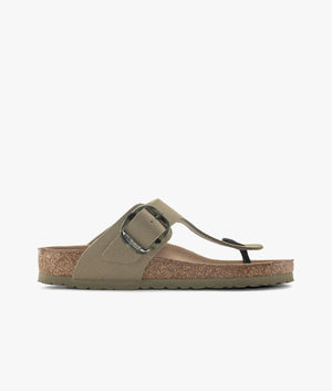 Gizeh textile buckle in faded khaki