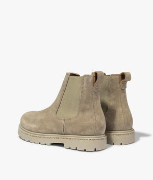 Highwood slip on boot in taupe