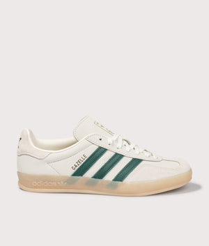 Adidas | Gazelle trainers in Cream White, Green, Gum