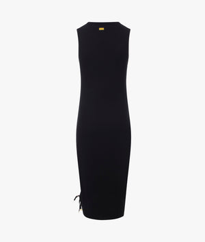 Lorimer midi dress in black