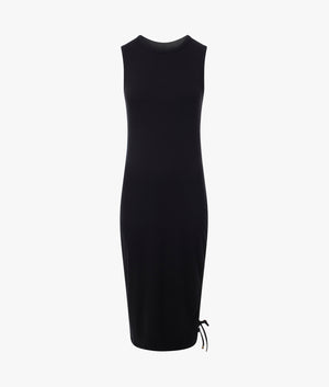 Lorimer midi dress in black