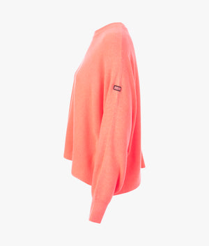 Sanderson knit in atomic coral