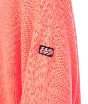 Sanderson knit in atomic coral