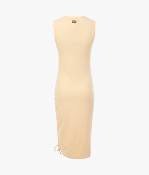 Lorimer midi dress in soft yellow