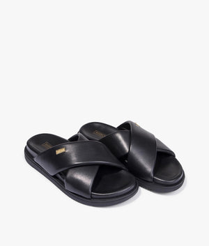 Lorimer slide in black