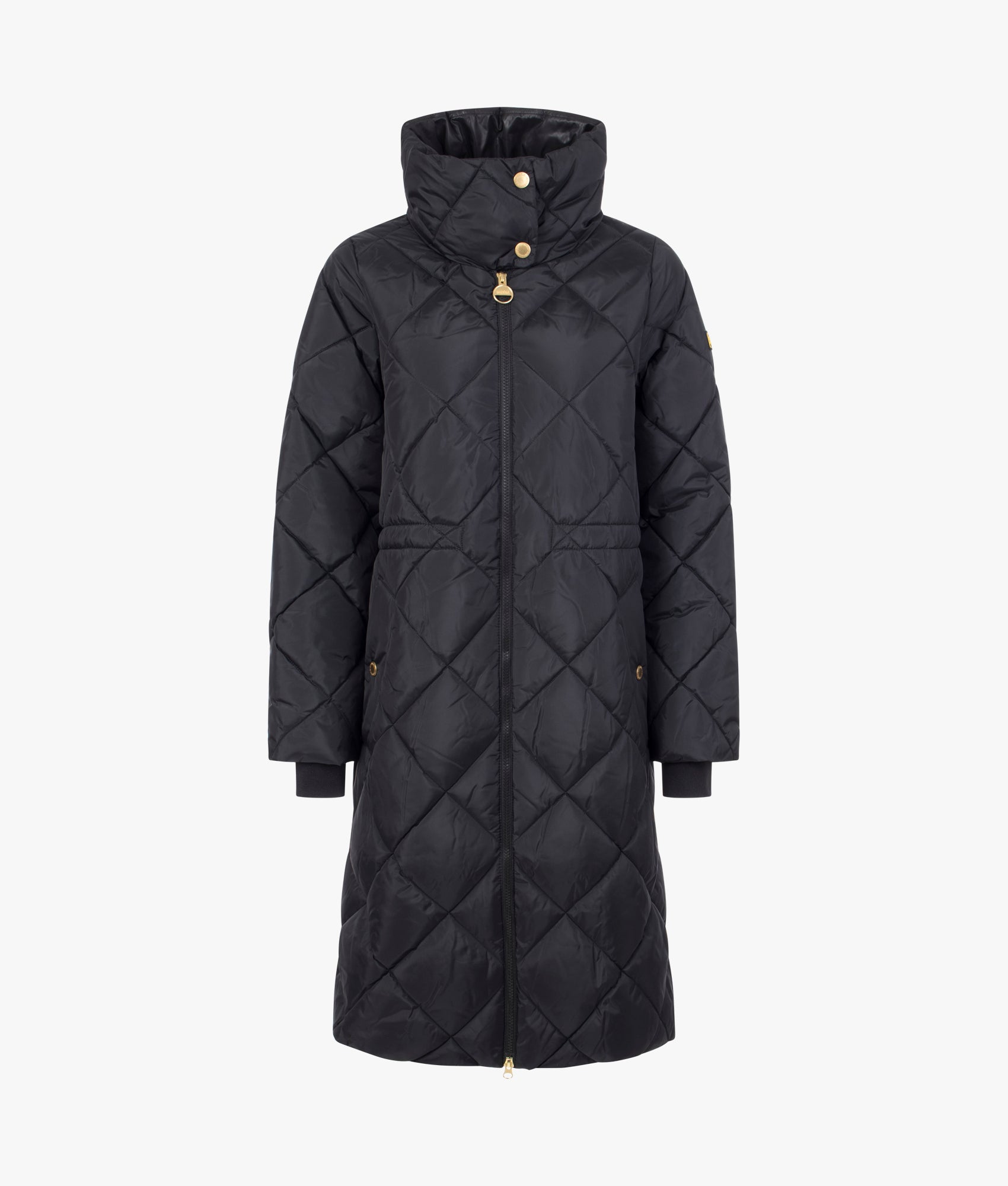 Barbour Enfield quilt in black EQVVS Womens