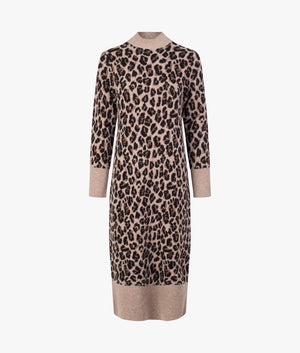 Augusta midi knit dress in multi