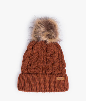 Penshaw beanie in warm ginger