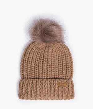 Saltburn beanie and scarf set in mink