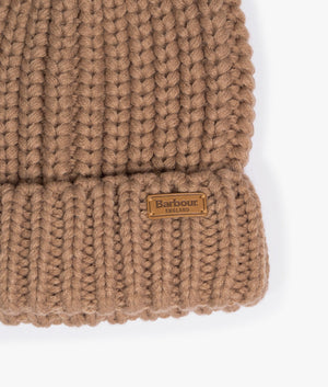Saltburn beanie and scarf set in mink