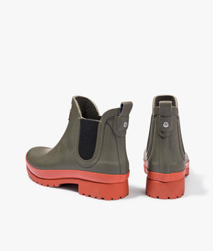 Mallow ankle boot in olive