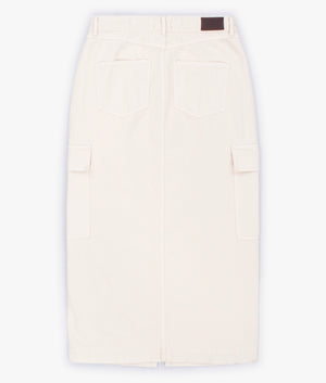 Tamsin maxi skirt in pebble