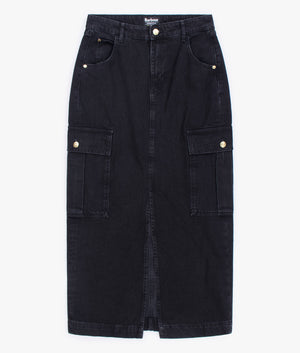 Tamsin maxi skirt in black