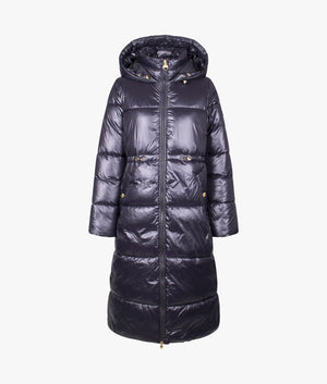 Longline watkins puffer coat
