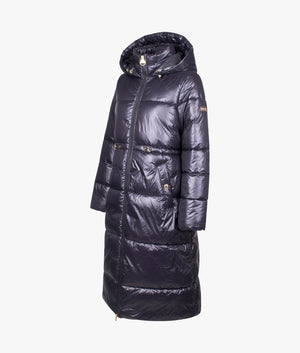 Longline watkins puffer coat