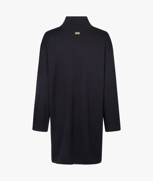 Meir knitted dress in black