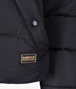 Webber puffer in black