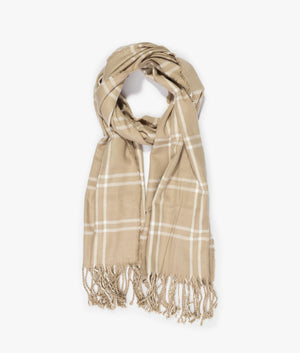 Mallory beanie and windowpane wrap gift set