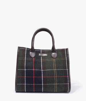 Barrhill tote in classic tartan
