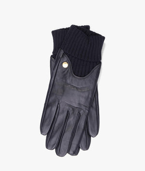 Deanna leather glove in black - Main Image