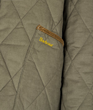 Emilia quilt in deep olive