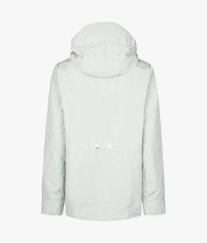 Piper showerproof jacket in light steel blue