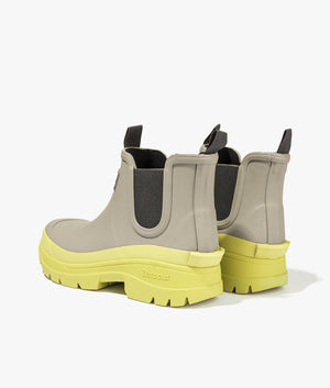 Nimbus chelsea wellington boot in dusky green