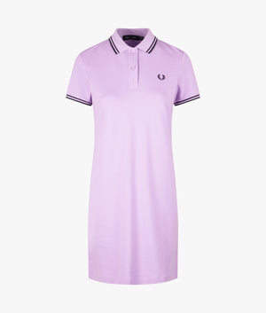 Twin tipped dress in ultra viloet