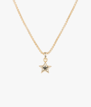 Pistila pillow star pendant in gold