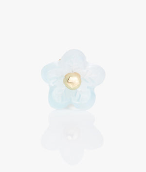 Wildela flower stud earrings in gold