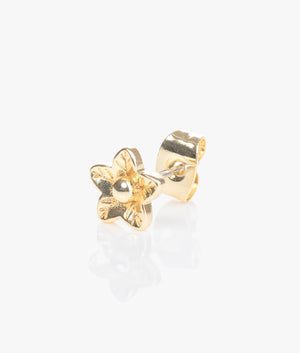 Wildie tiny flower stud earrings in gold