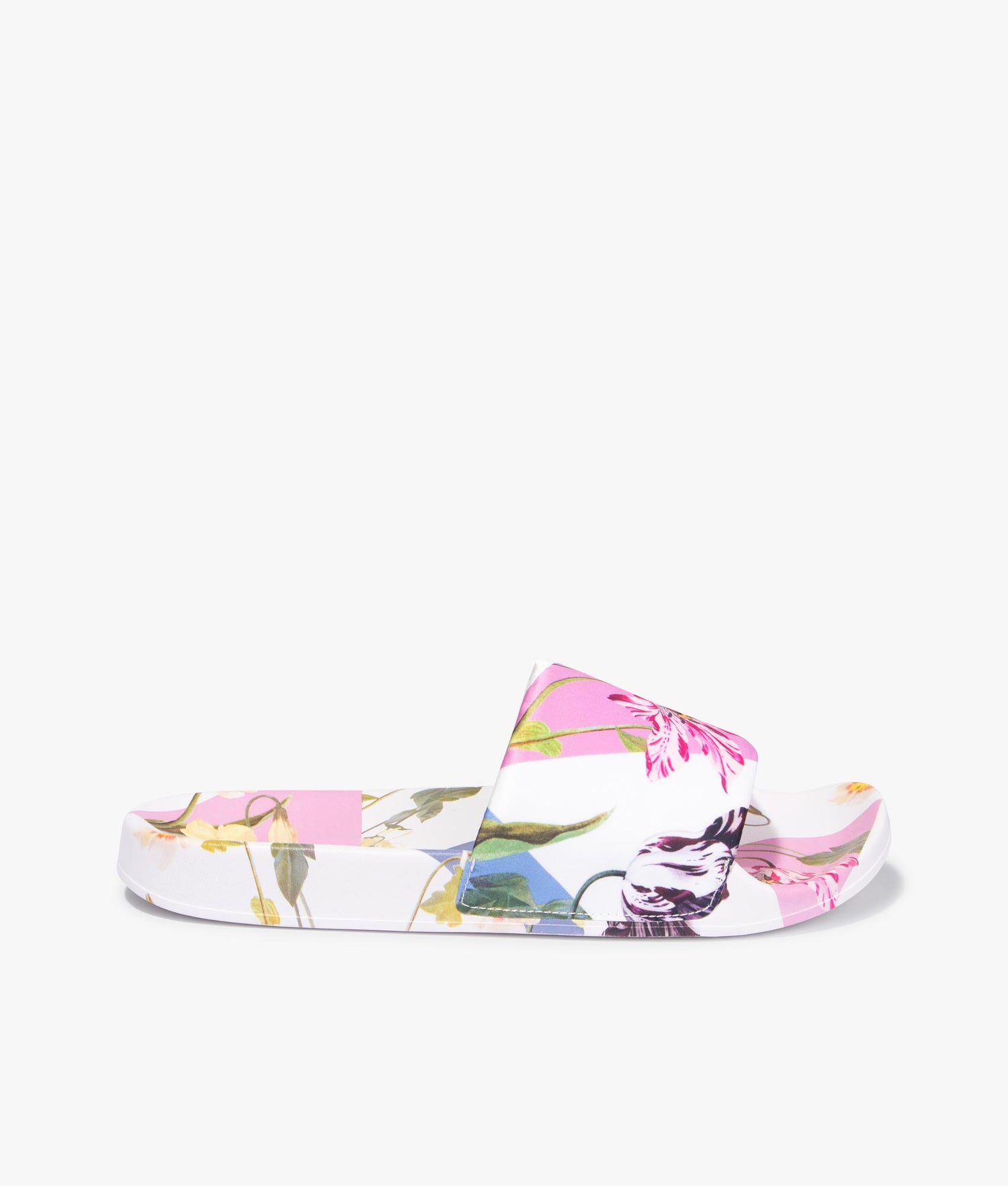 Flip Flops Pink Floral Ted Baker Palace Gardens Shoes Ted Baker