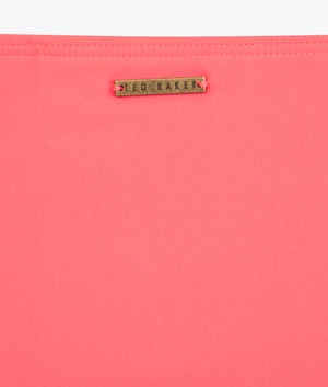 Shanees bikini bottoms in coral