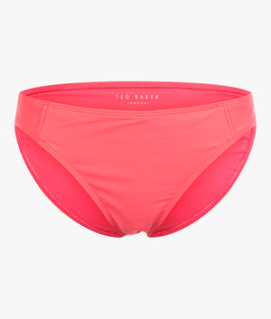 Shanees bikini bottoms in coral