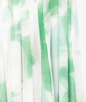 Milasan floaty maxi cover up in green